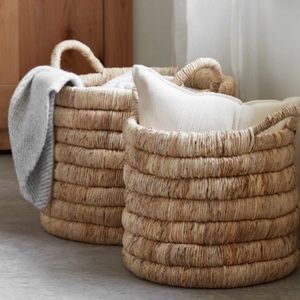 Handwoven basket set